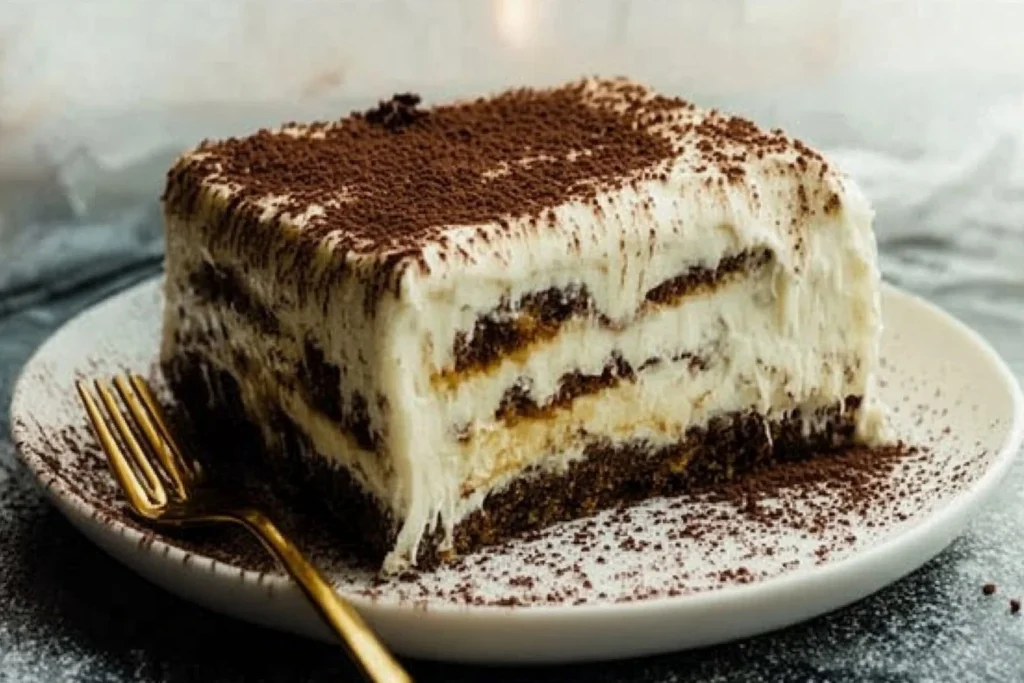 Indulge in the Classic Taste of No-Bake Tiramisu