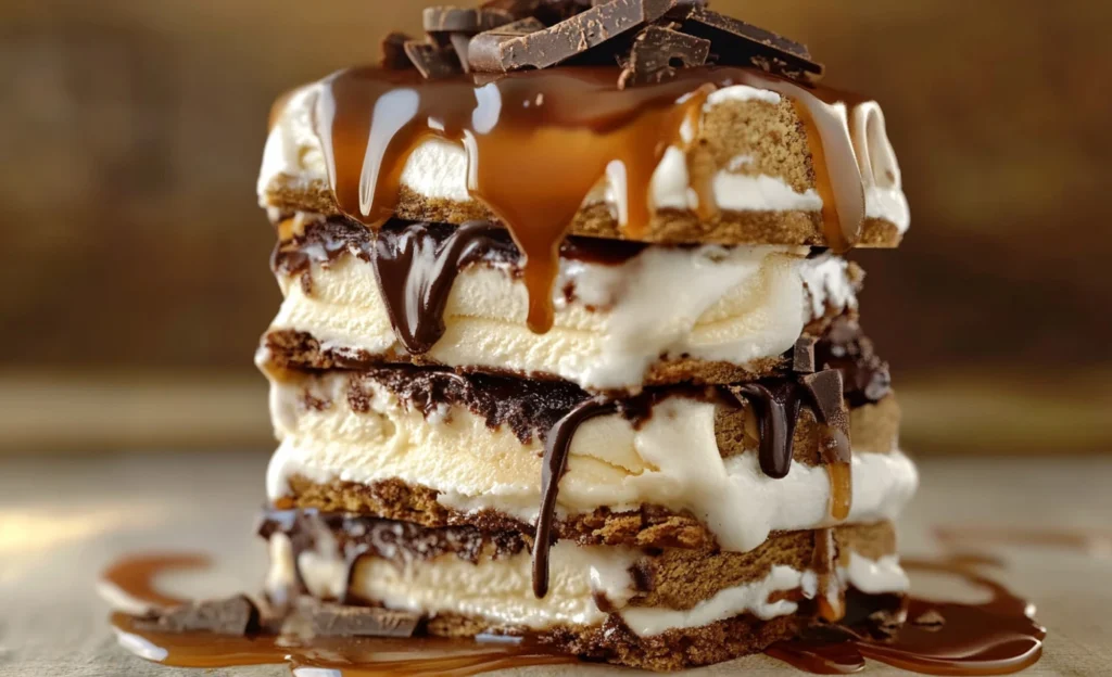 caramel toffee crunch ice cream​