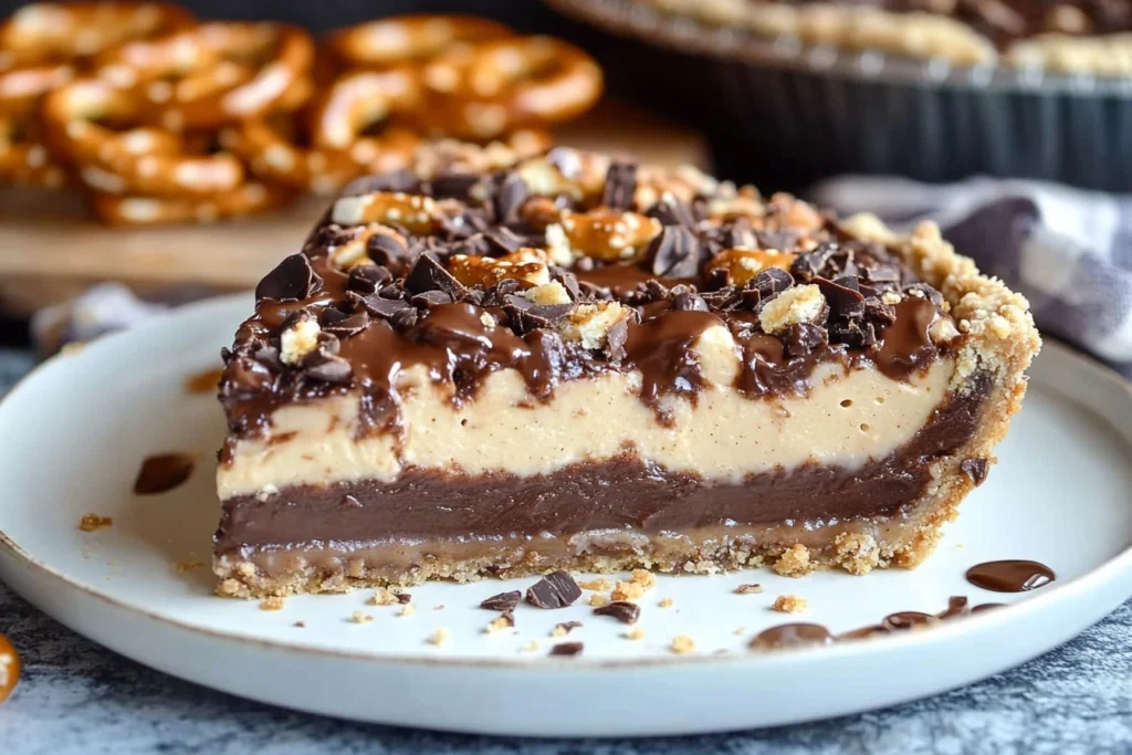 Peanut Butter Hot Fudge Pie